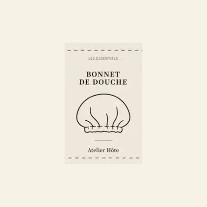 Bonnet de douche Atelier Hôte pour salle de bain d’hôtel