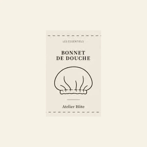Bonnet de douche Atelier Hôte pour salle de bain d’hôtel