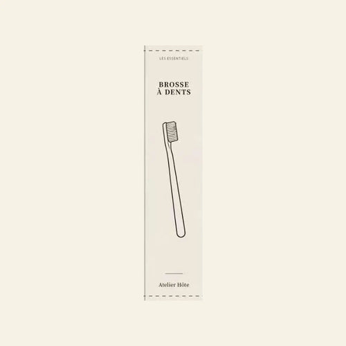 Brosse à dents en bambou Atelier Hôte pour chambre d’hôtel