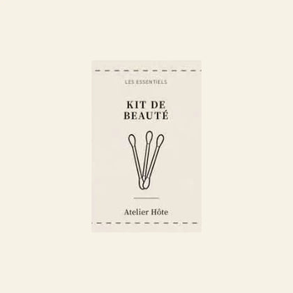 Kit beauté Atelier Hôte destiné à l’accueil hôtelier