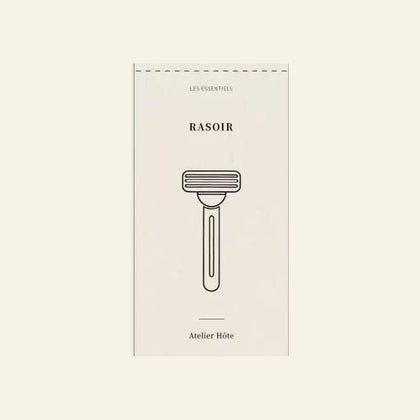 Rasoir Atelier Hôte pour salle de bain d’hôtel